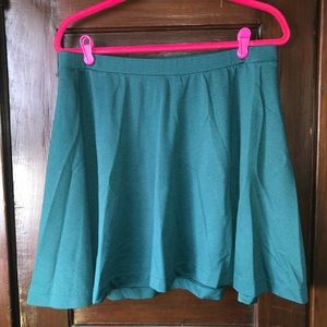 Dark green old navy skater circle skirt